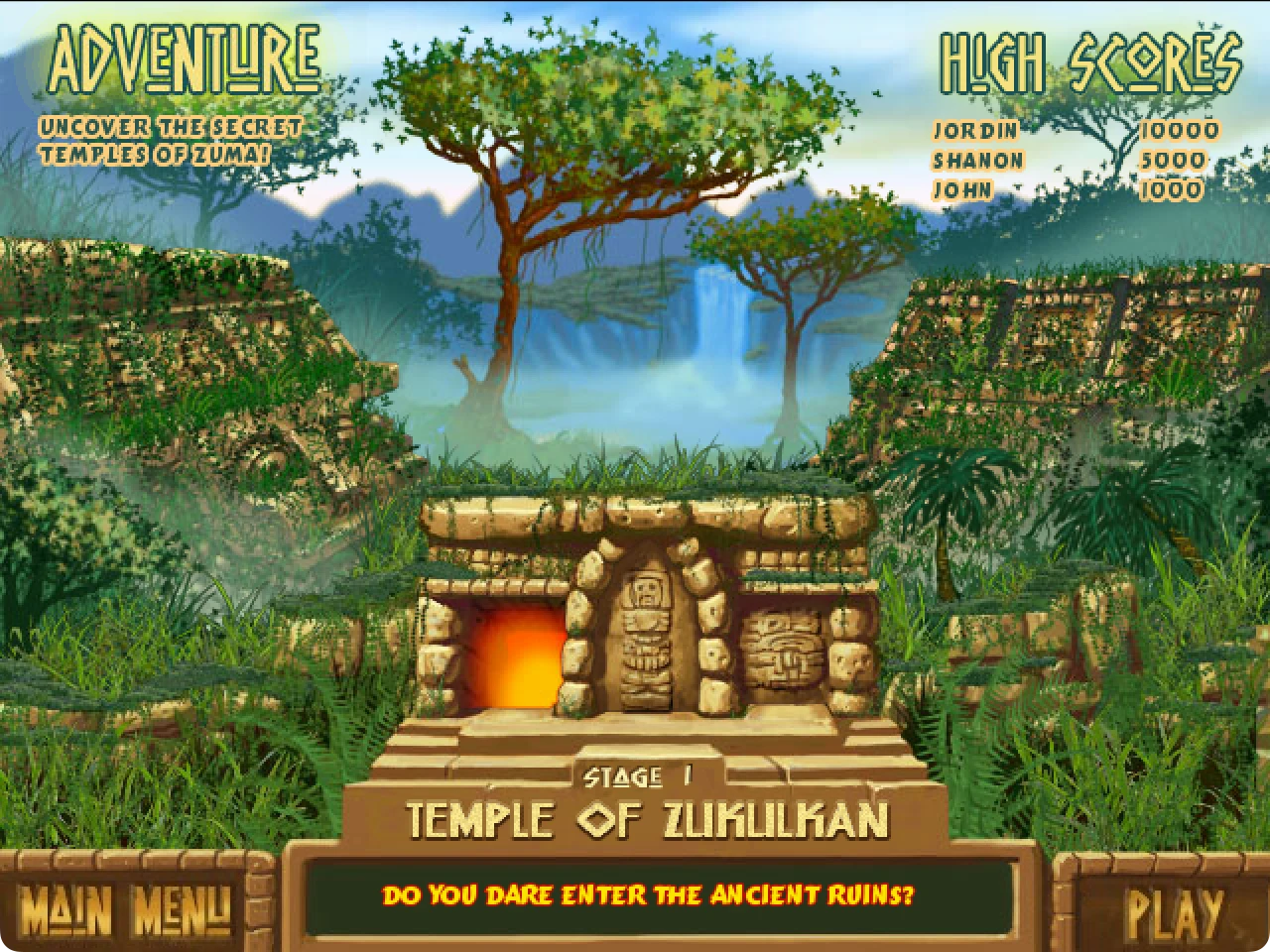 Zuma Deluxe screenshot 3